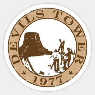 Devils Tower, 1977 Sticker